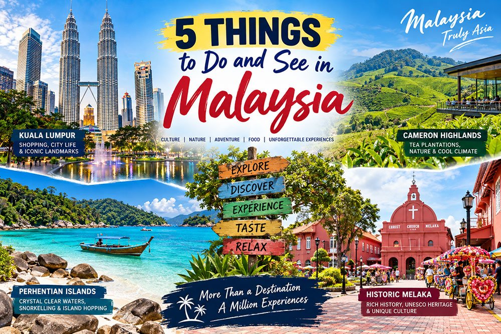 5 Best Things to Do and See in Malaysia