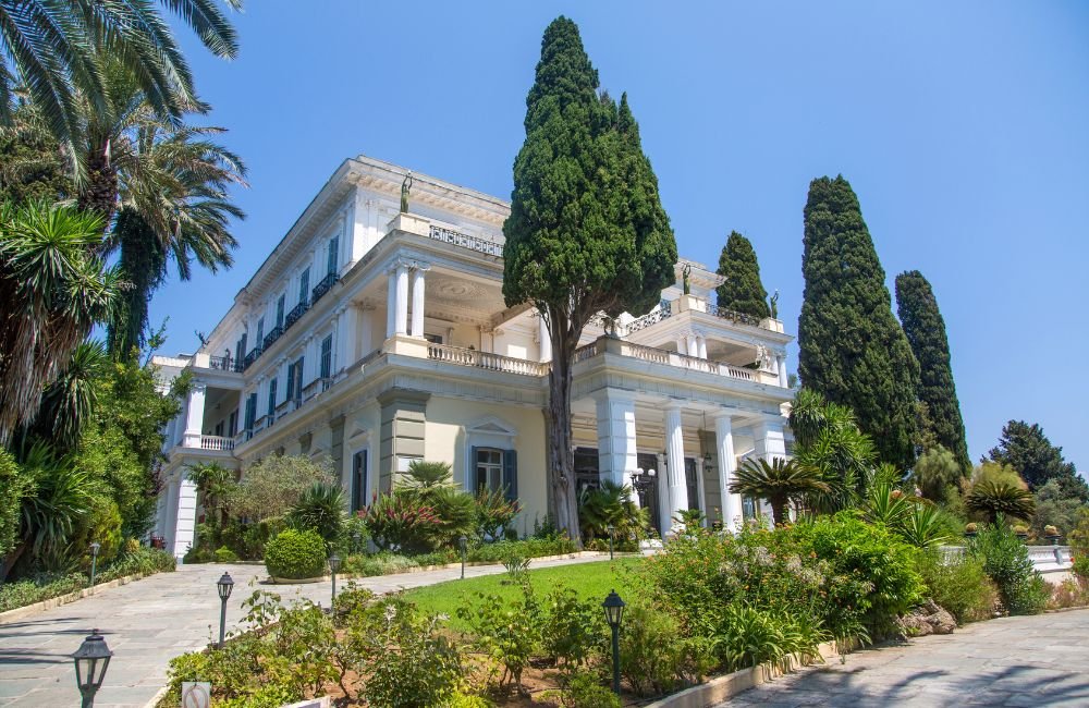 Achilleion Palace in Corfu