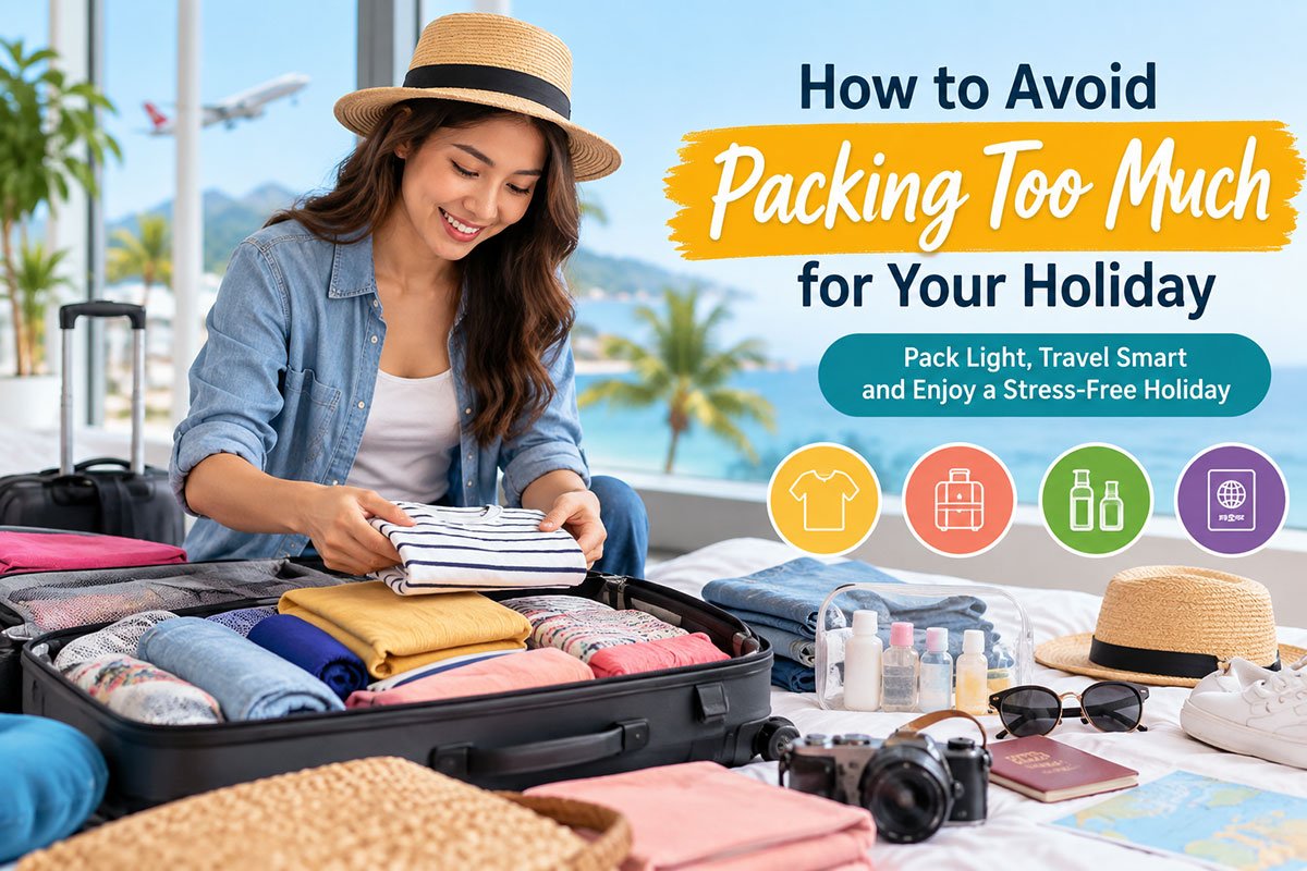 How to Avoid Packing Too Much for Your Holiday