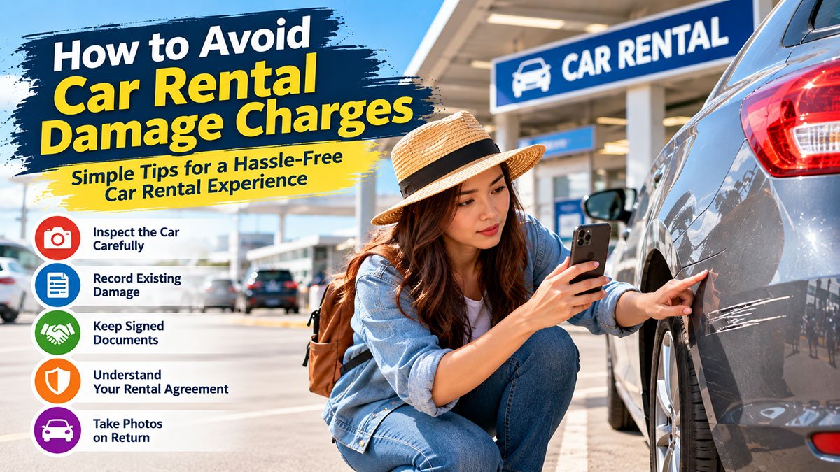 car rental damage charges