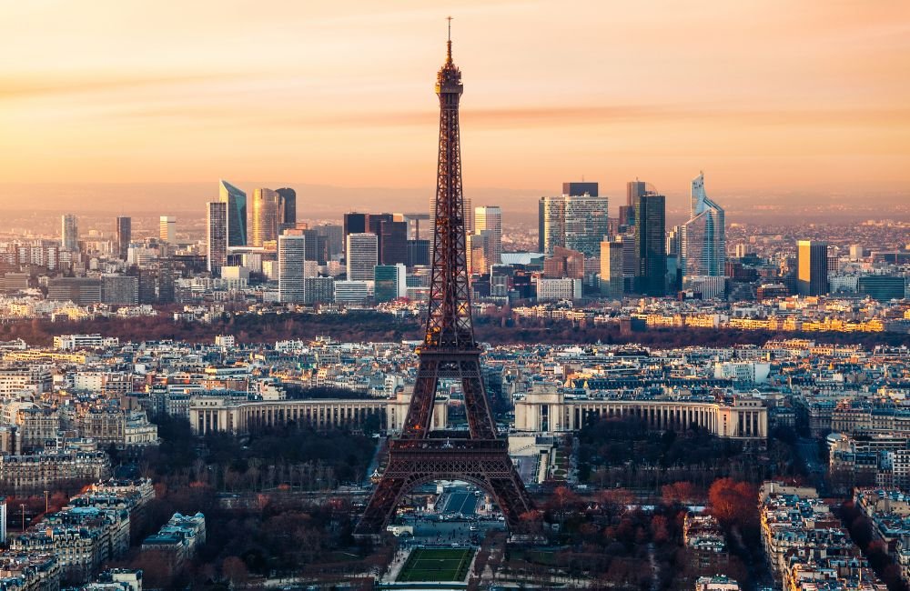 Eiffel Tower in Paris France