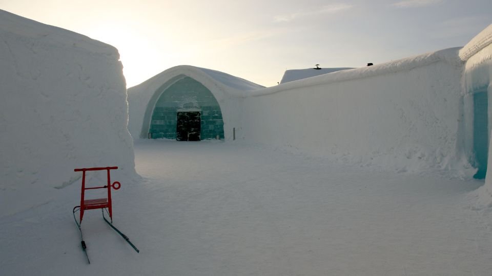 Ice Hotel Entrance