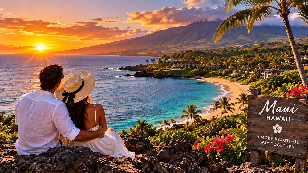 Maui Sunset A More Beautiful Way Together