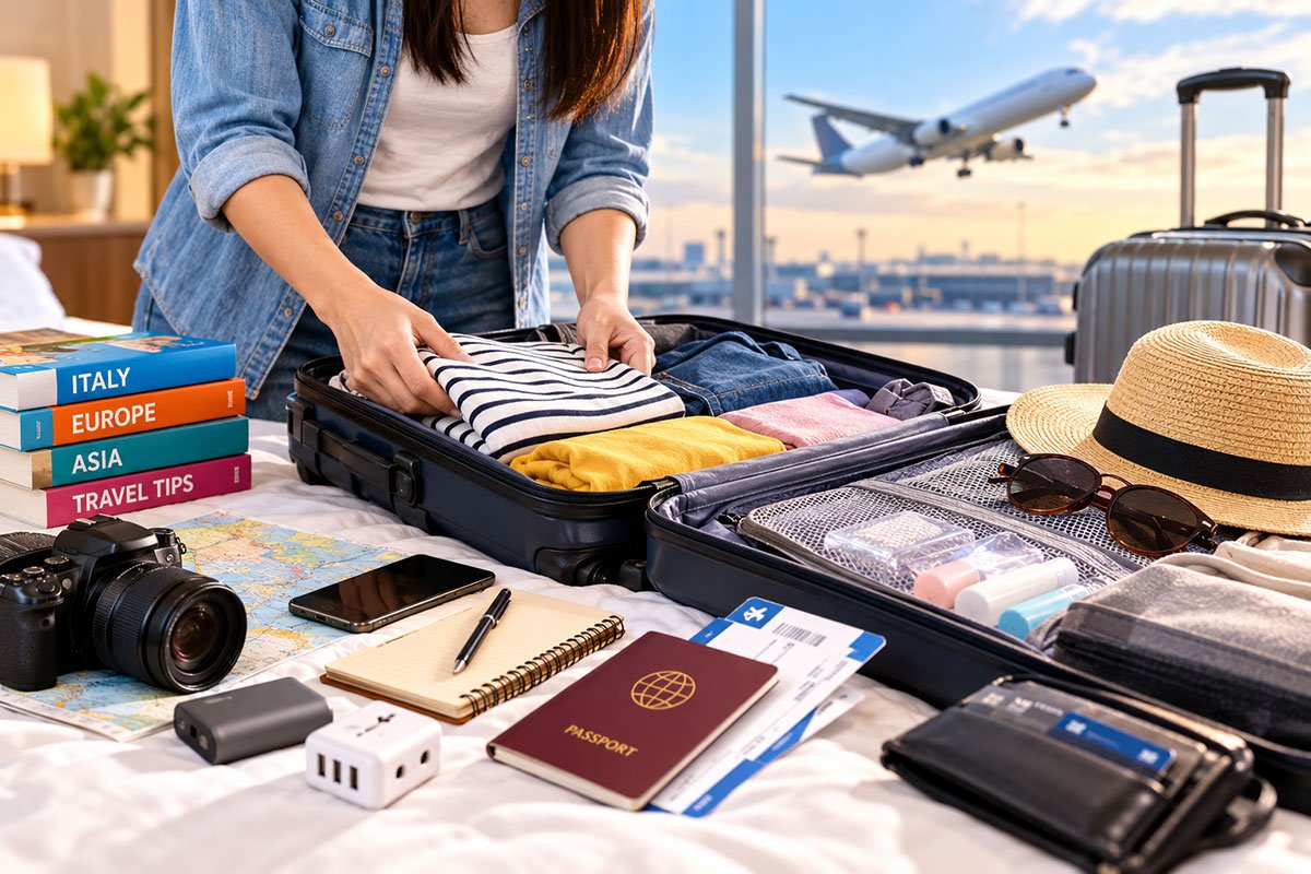 international travel packing checklist