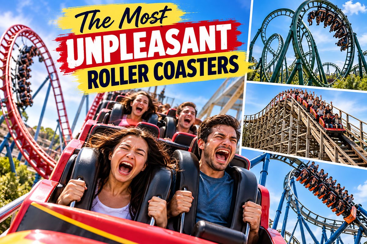 most unpleasant roller coasters