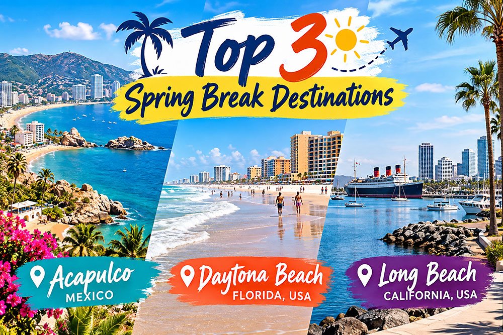 spring break destinations