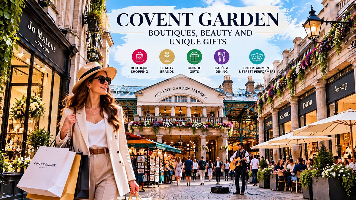 Covent Garden Boutiques Beauty and Unique Gifts