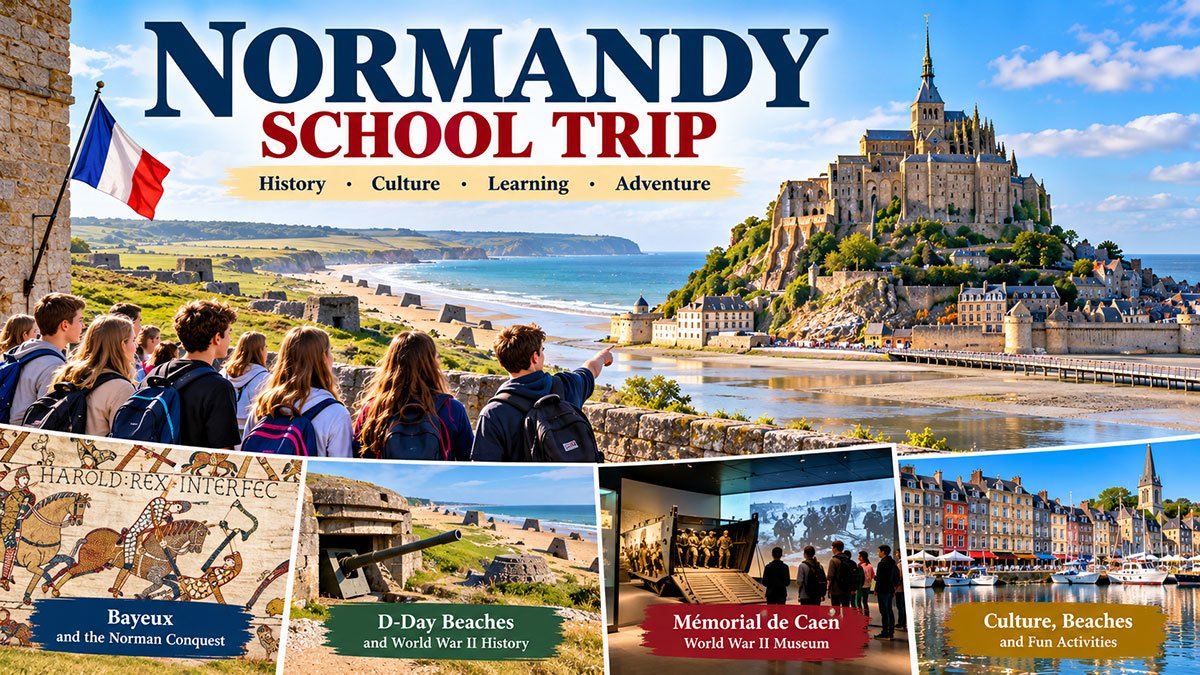 Normandy school trip