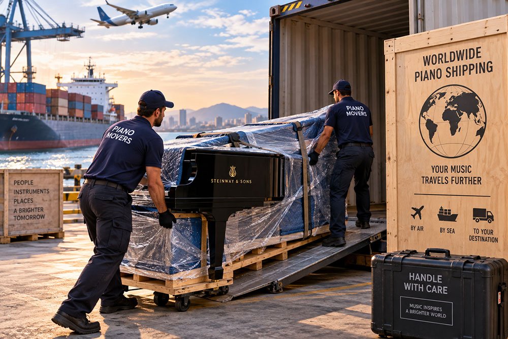 Shipping a Piano Overseas