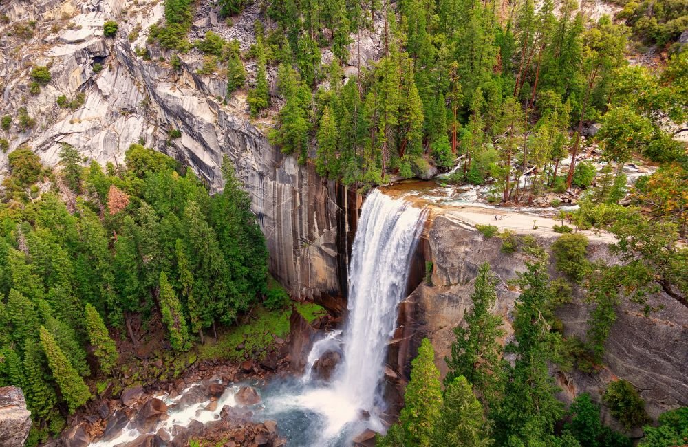 Vernal Fall in Redwood National and State Parks