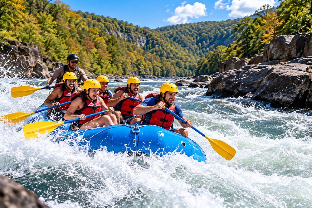 Gauley River rafting