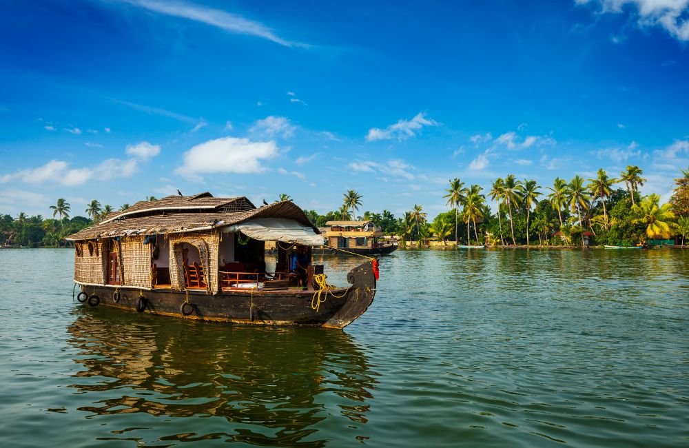 Houseboat on Kerala Backwaters