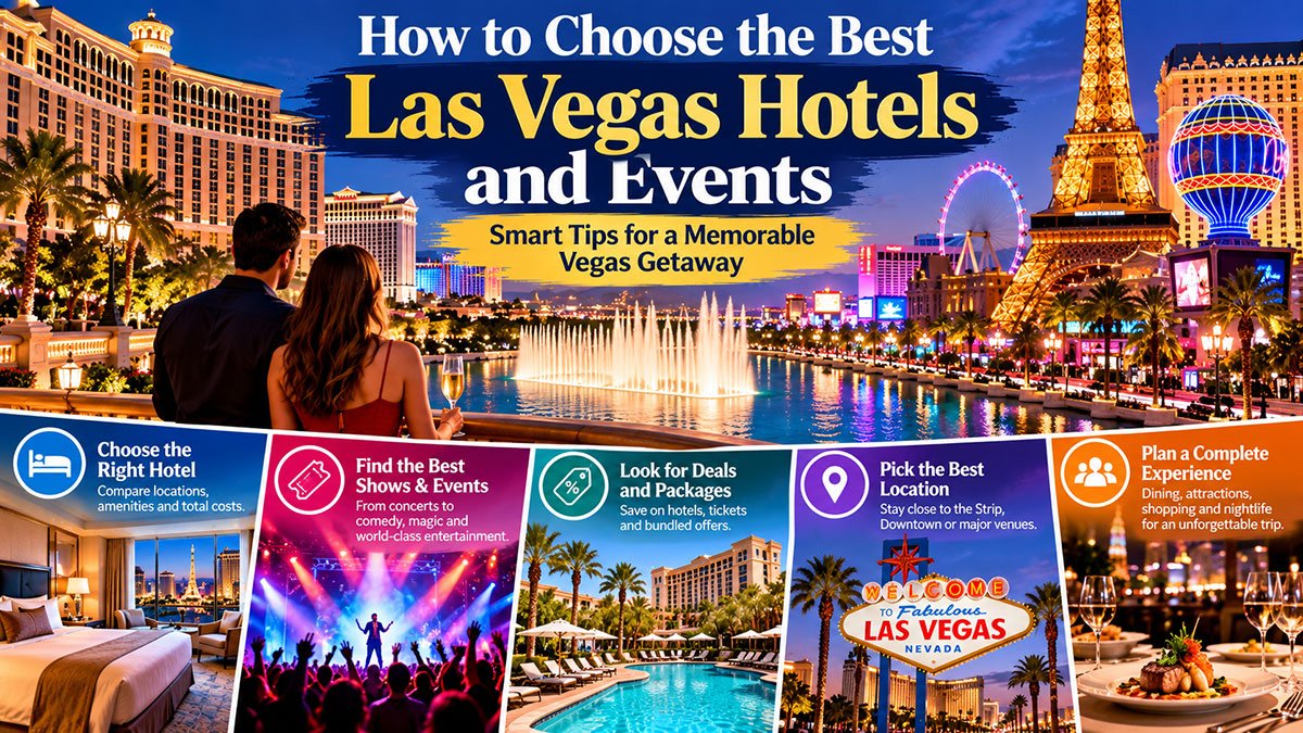 Las Vegas hotels and events