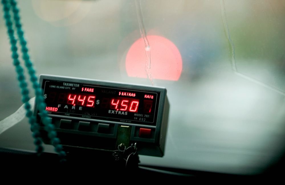 Metered taxi fares