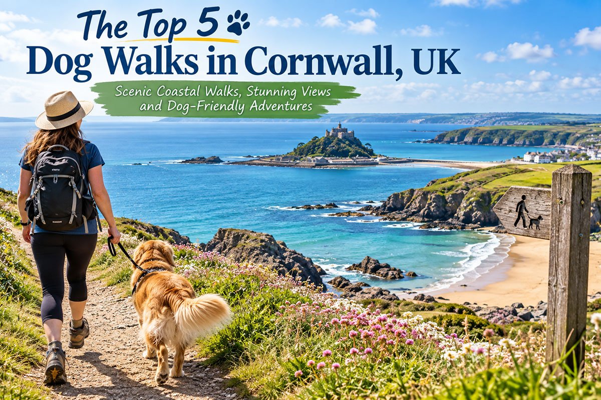 dog walks in Cornwall