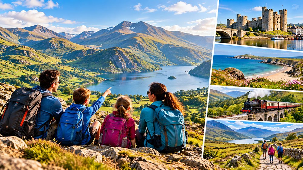 mountain getaway in North Wales