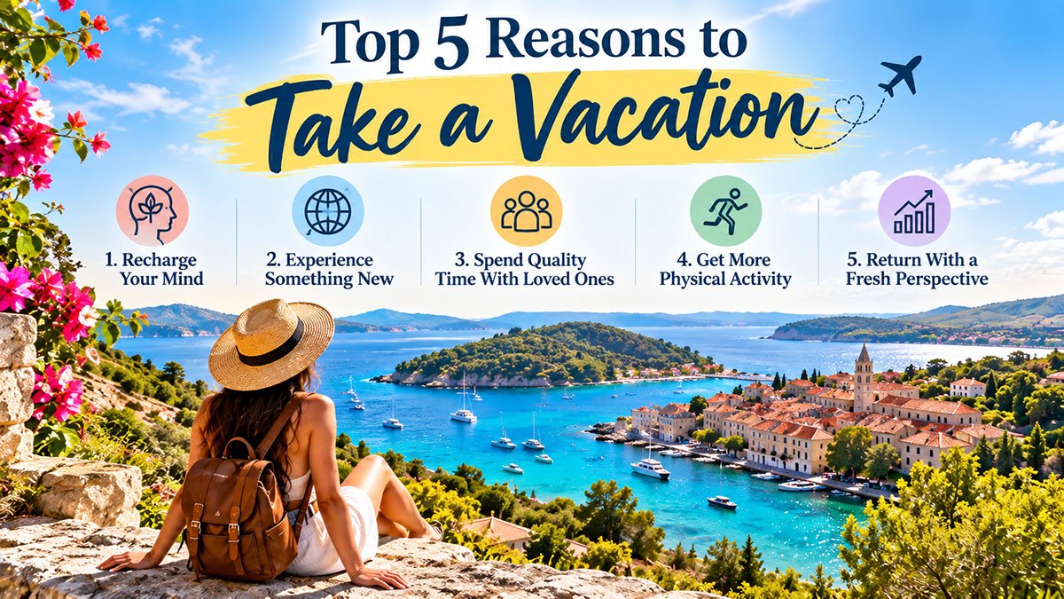 reasons to take a vacation