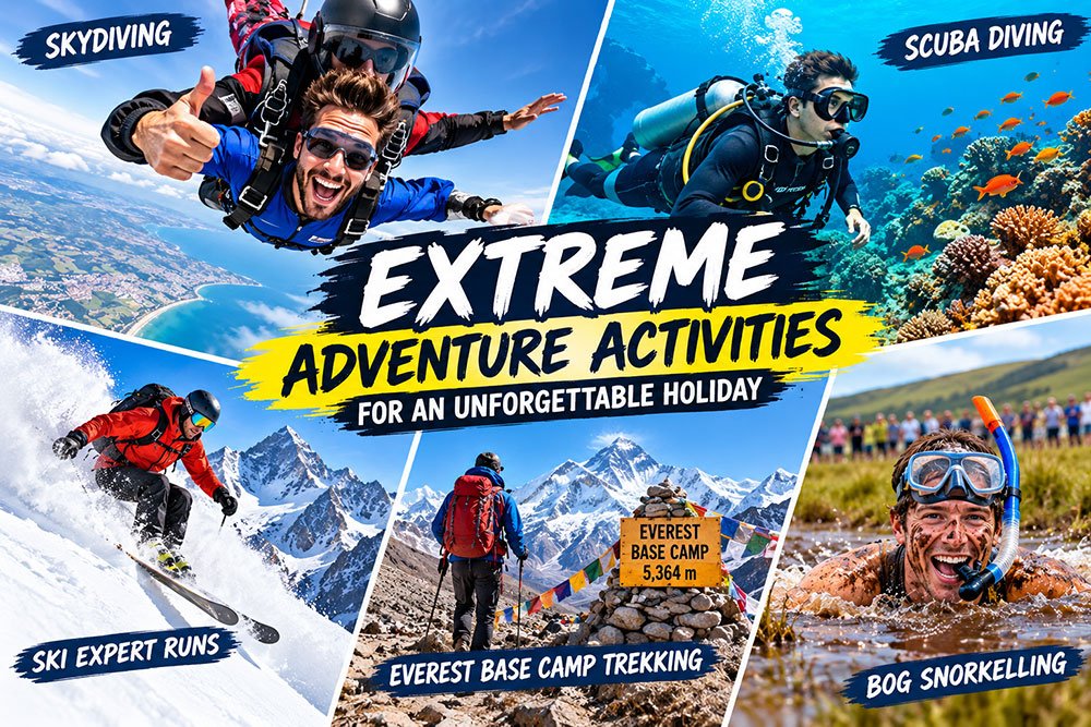 extreme adventure activities