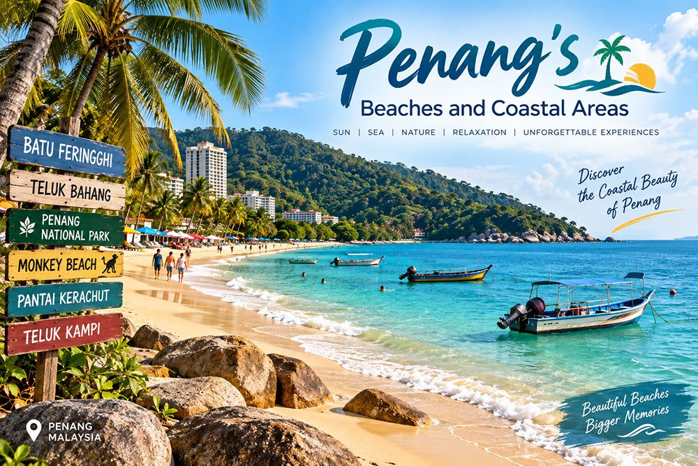 Penang's Beaches and Coastal Areas